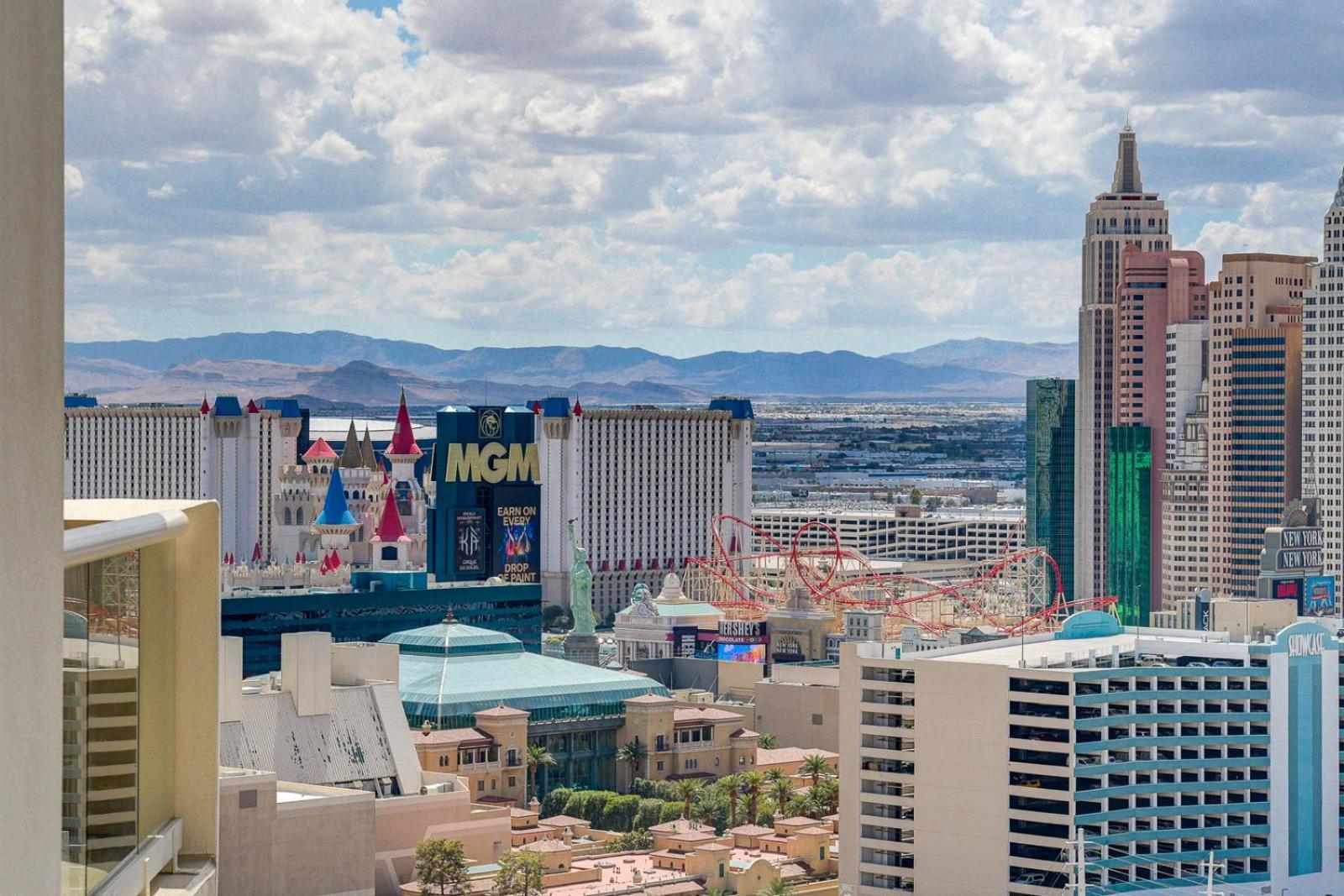 Premium Suite Mgm Signature High Flr Balcony Strip View Лас-Вегас Экстерьер фото